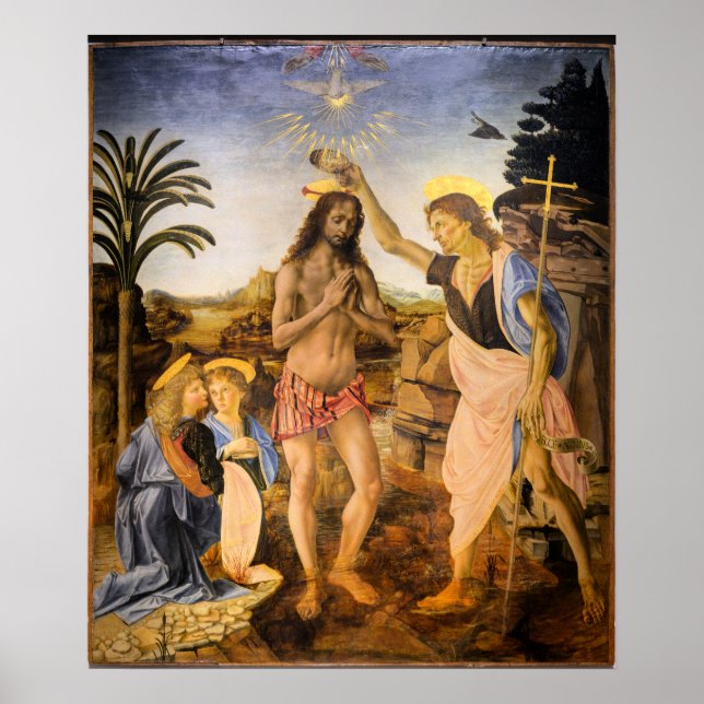 Die Taufe Christi Poster (Vorne)