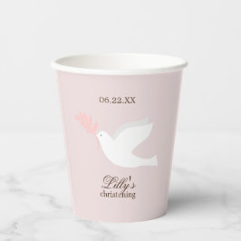 Die Taufe der Weißen Taube Pappbecher