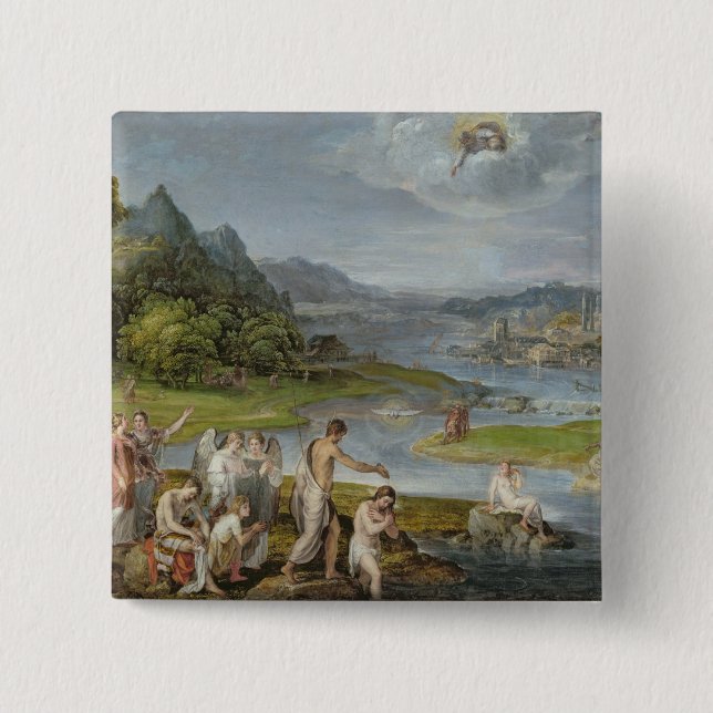 Die Taufe von Christus 2 Button (Vorderseite)