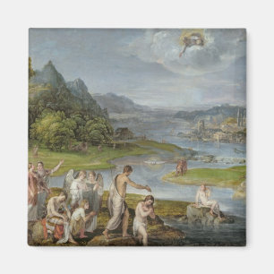 Die Taufe von Christus 2 Magnet