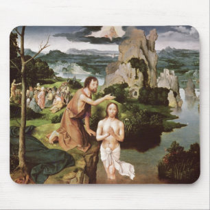 Die Taufe von Christus, c.1515 Mousepad
