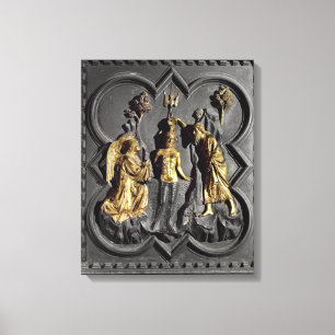 Die Taufe von Christus, Platte Leinwanddruck