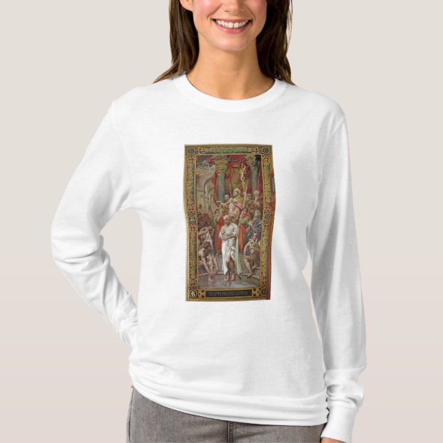 Die Taufe von Clovis I T-Shirt (Vorderseite)