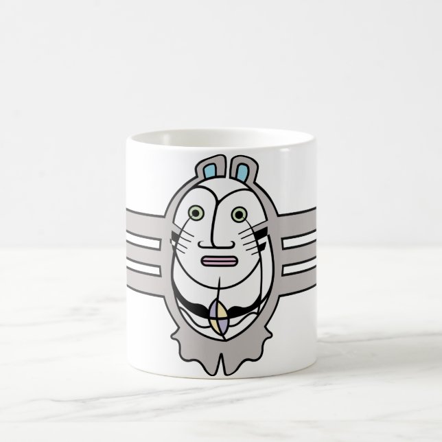 Die Te-Maori- Clupkitz Java Zufuhr Kaffeetasse (Mittel)