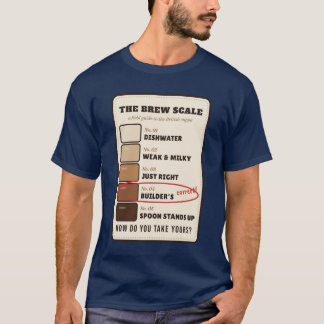 Die Teezubereitungsskala: Wie trinkst du deinen Te T-Shirt