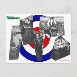 Die Tel-Sterne-Postkarte Postkarte