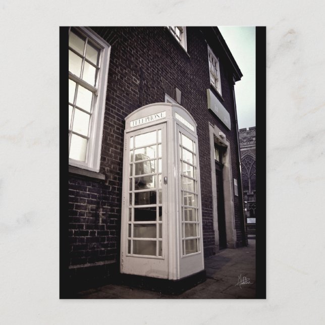 Die Telefonbox [Postkarte] Postkarte (Vorderseite)