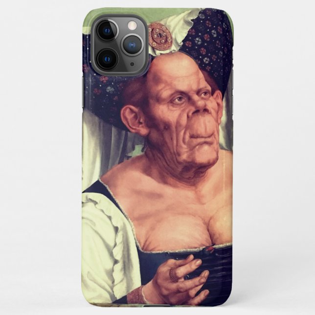 Die Telefonzelle des Ugly Duchess iPhone Hülle (Rückseite)