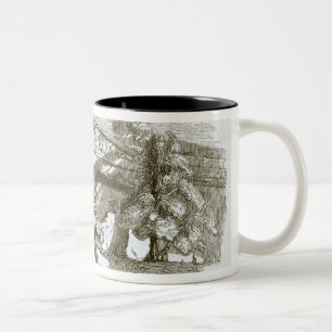 Die Tempel-Gräber bei Norchia Zweifarbige Tasse