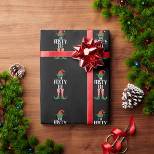 Die temperamentvolle Elf-Familie passende Gruppen- Geschenkpapier