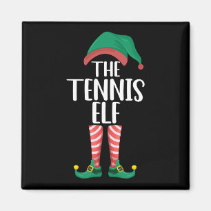 Die Tennis-Elf-Weihnachtsgruppe für die ganze Fami Magnet