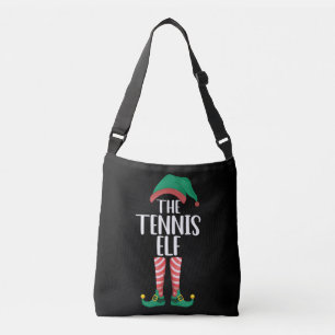 Die Tennis-Elf-Weihnachtsgruppe für die ganze Fami Tragetaschen Mit Langen Trägern