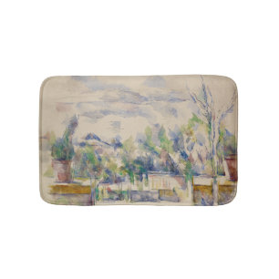 Die Terrasse im Garten von Les Lauves, Cezanne Badematte