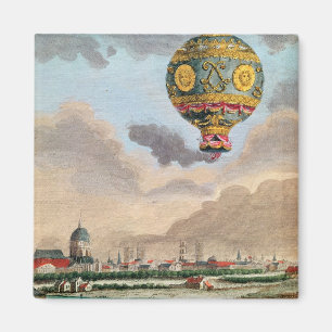 Die Terrasse von Monsieur Franklin bei Passy Magnet