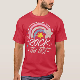 Die Testlehrerin ermutigt zu lustiger Motivati T-Shirt
