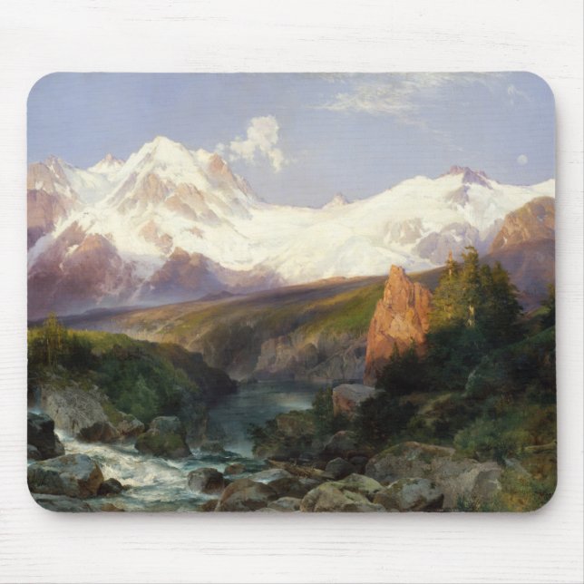 Die Teton Strecke Mousepad (Vorne)