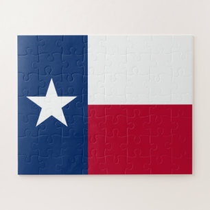 Die texanische Lone-Star-Staatsflagge von Texas