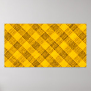 Die Textur des hellgelben Bindeginghas Poster