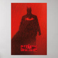 Die Theaterposter-Grafik von Batman Red Rain