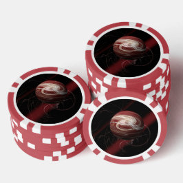 Die Themen des Kosmos Pokerchips