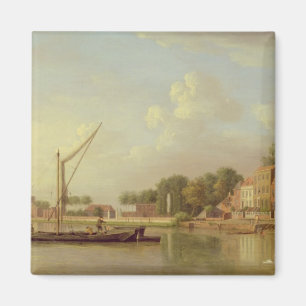 Die Themse bei Twickenham, c.1760 (Öl auf Magnet