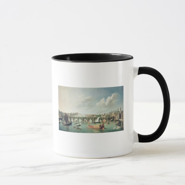 Die Themse unter Westminster-Brücke Tasse (Rechts)