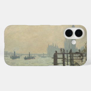 Die Themse unter Westminster von Claude Monet iPhone 16 Hülle