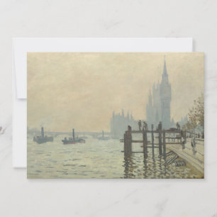 Die Themse unterhalb von Westminster von Claude Mo