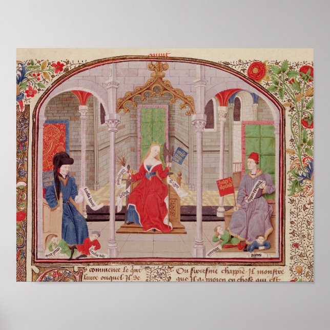 Die Theorie der Gerechtigkeit Poster (Vorne)