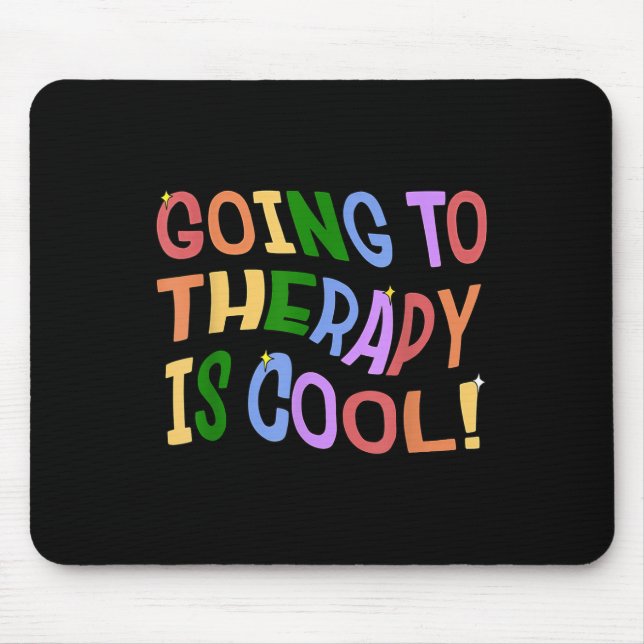 Die Therapie wird durch Coole Selbstversorgung und Mousepad (Vorne)