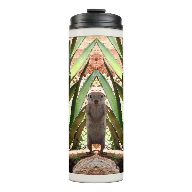 "Die thermische Getränk-Trommel König-" Thermosbecher (Vorderseite)