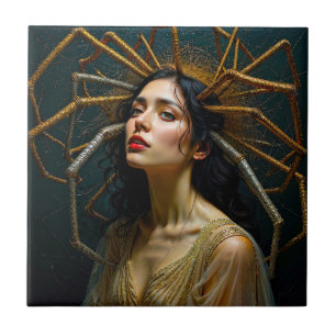 Die Threads der Transgression Arachnes Transformat Fliese