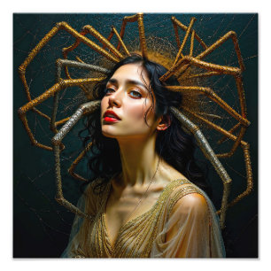 Die Threads der Transgression Arachnes Transformat Fotodruck