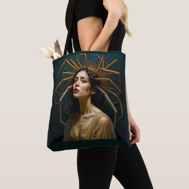 Die Threads der Transgression Arachnes Transformat Tasche (Von Nahem)
