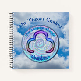 Die Throat Chakra - Symbol Abundance Notizbuch