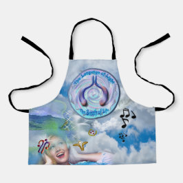 Die Throat Chakra - Symbol des Atemlebens Schürze