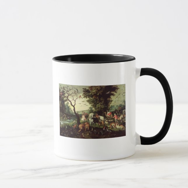 Die Tiere, die Noahs Arche kommen Tasse (Rechts)
