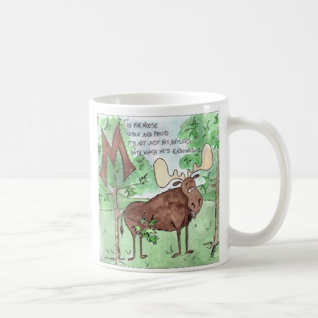 Die Tiere erschrecken mich Kaffeetasse (Rechts)