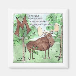Die Tiere erschrecken mich Magnet