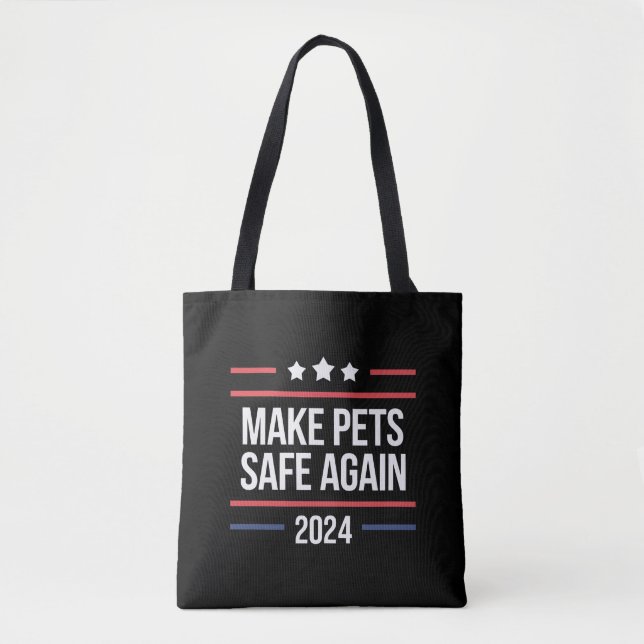 Die Tiere sicher machen Tasche (Vorderseite)