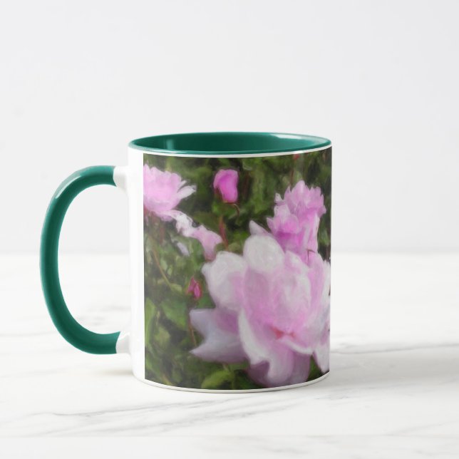 Die Tiffany Rosen-Tasse Tasse (Links)