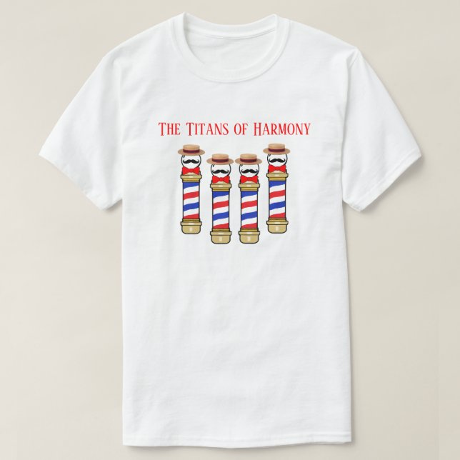 Die Titanen der Harmonie personalisieren T - Shirt (Design vorne)