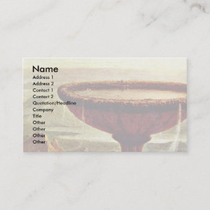 Die Titankugel. von Cole Thomas (beste Qualität) Visitenkarte