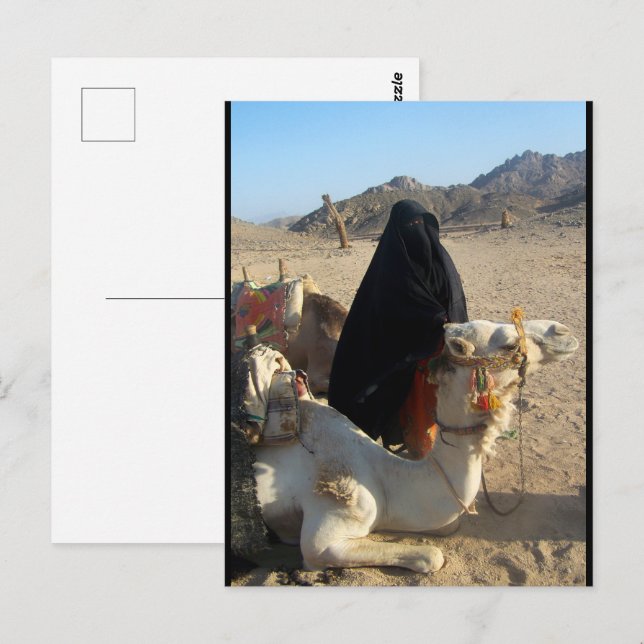 Die Tochter der Wüste Postkarte (Vorne/Hinten)
