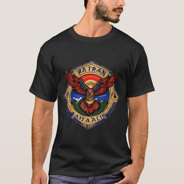 Die Tochter des Himmels verbindet Kühnheit und Ele T-Shirt (Vorderseite)