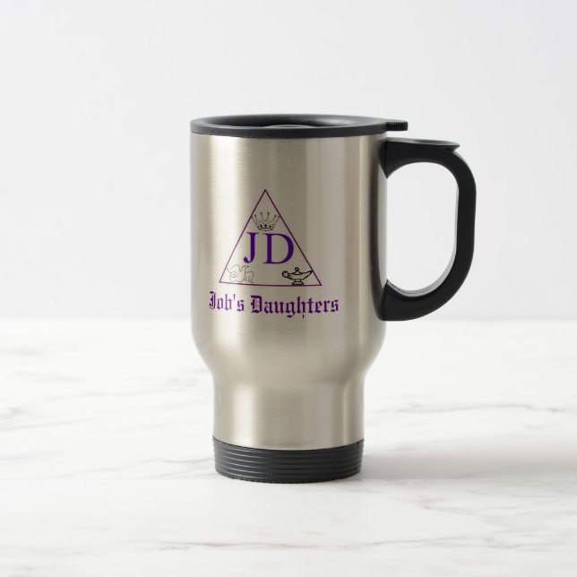 Die Tochter-Reise-Tasse des Jobs Reisebecher (Rechts)