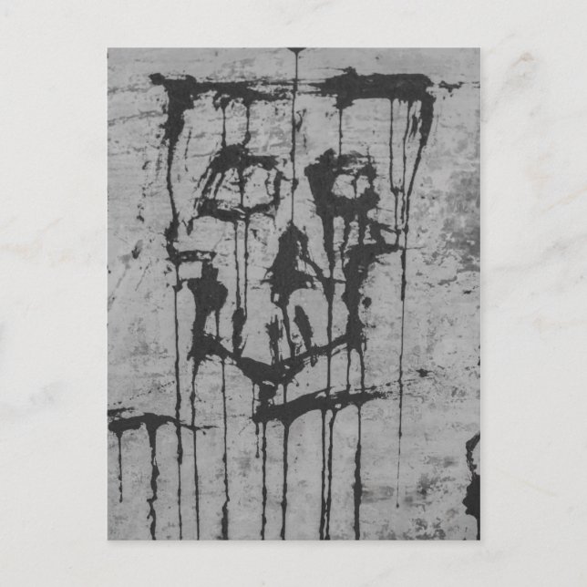 Die Todeskarte Postkarte (Vorderseite)