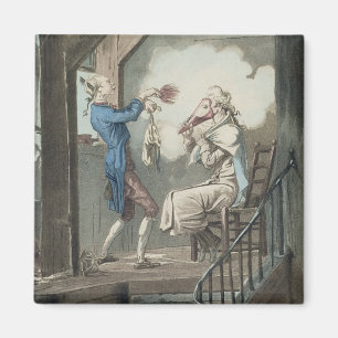 Die Toilette des Sekretärs eines Rechtsanwalts, Magnet