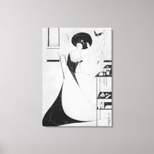 Die Toilette von Salome Leinwanddruck
