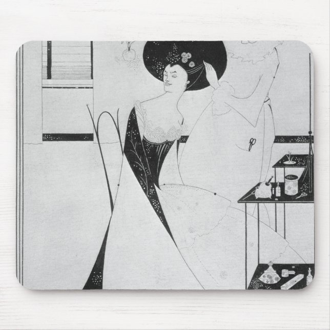 Die Toilette von Salome Mousepad (Vorne)